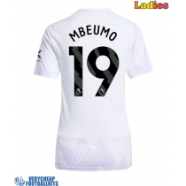 Manchester United Bryan Mbeumo #19 Replica Away Shirt Ladies 2025-26 Short Sleeve